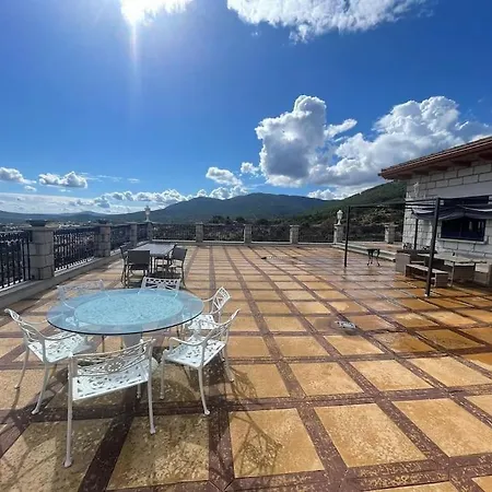 Mansion Con Jacuzzi A 40 Grados, Gran Piscina Y Padel Villa El Tiemblo