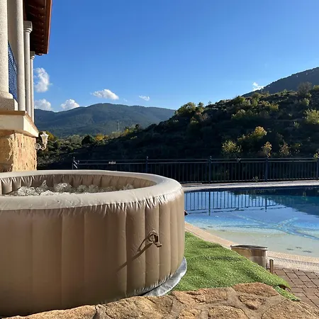 Mansion Con Jacuzzi A 40 Grados, Gran Piscina Y Padel *