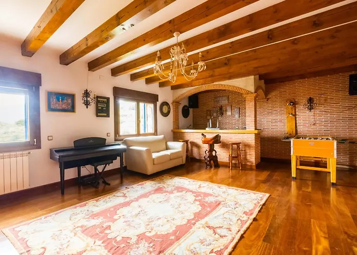 빌라 Mansion Con Jacuzzi A 40 Grados, Gran Piscina Y Padel